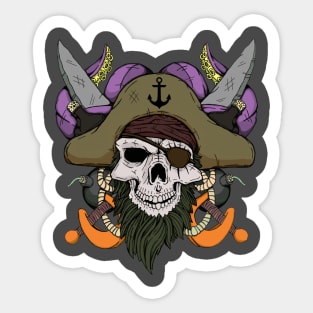 Welcome Aboard! - Pirate Theme Sticker